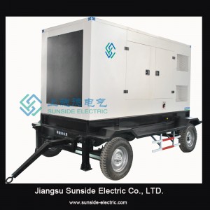automatisk trailer dieselgenerator