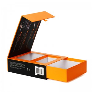 Tilpasset form PVC vindue håndlavet gaveæske