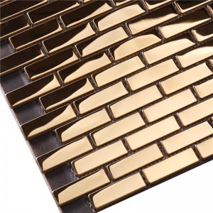 Golden Select Metal Mosaic Wall Fliser til køkken
