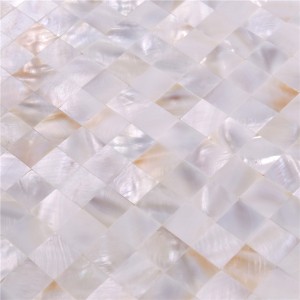 Naturligt 20 * 20 hvidt råmateriale lægger bruser toiletfliser