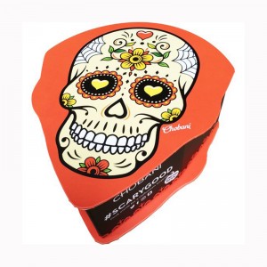 Brugerdefineret udskrivning Halloween dag karton pakke kiste form gaveæske