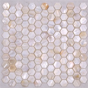 BK18 Kina Producerer Naturlilla Moder af Perle Seashell Backsplash Mosaic Fliser