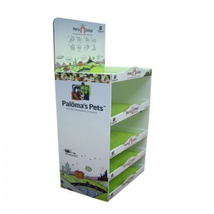 Bølgepap POS display stativ sæbe karton display stativ