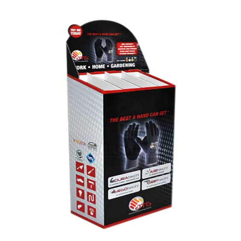 2018 bærbart POS-gulv Display Stand, salgsfremmende produkt Pop karton stativ