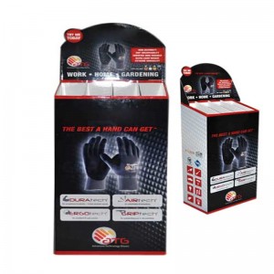 2018 bærbart POS-gulv Display Stand, salgsfremmende produkt Pop karton stativ