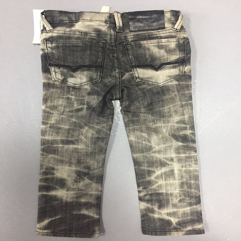 grå syre vask dreng jeans WSG001