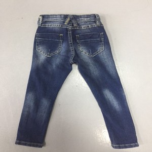 mørkeblå skinny jeans kid jeans WSG007