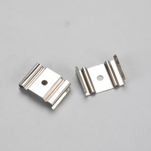 6063 serie af frostet og transparent dæksel U-form og V-form LED-aluminiumsprofil