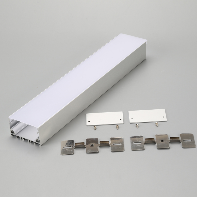 6063 U-formet aluminiumskanal LED-aluminiumekstrudering til LED-strimmellys