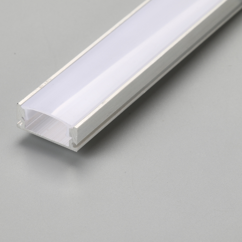 Slim U-formet LED-aluminiumskanal 1707 til LED-strimler af aluminiumsstangprofil