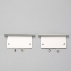 LED-profiler i aluminium med aluminiumsprofiler, der monteres med indbygning