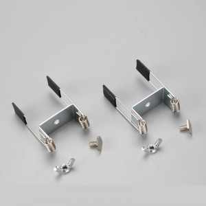 LED-profiler i aluminium med aluminiumsprofiler, der monteres med indbygning