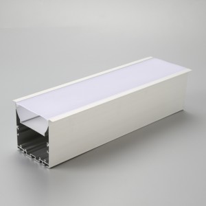 Aluminiummateriale 6063 aluminium LED-profil loftsbelysning