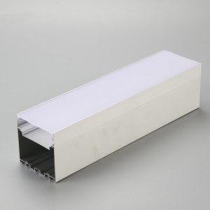 Nem installation U-formet tyk LED alu-profil aluminiumsprofil til LED-lys