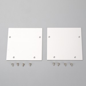 Nem installation U-formet tyk LED alu-profil aluminiumsprofil til LED-lys