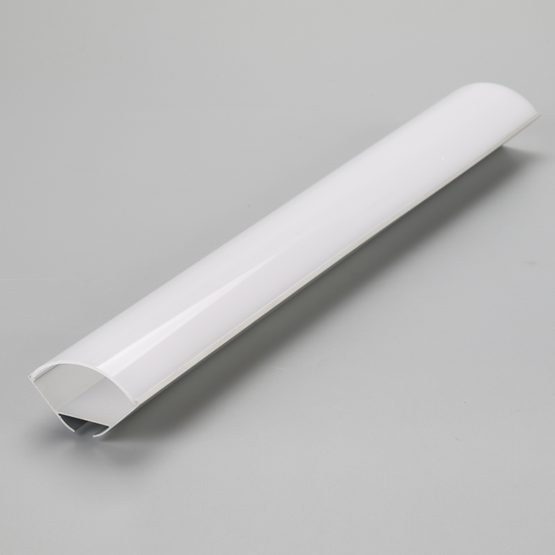 3030 profil LED aluminium ekstrudering LED rør, hjørne aluminium LED ekstrudering lys bar med diffuserdæksel profil