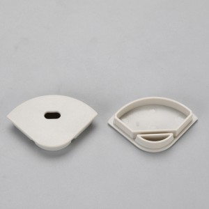 3030 profil LED aluminium ekstrudering LED rør, hjørne aluminium LED ekstrudering lys bar med diffuserdæksel profil