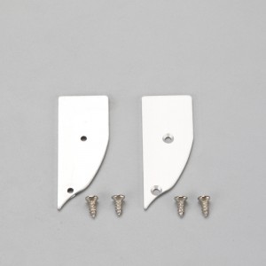 Hjørnealuminiumskanal til LED-strimmel aluminiumprofilekstrudering af LED-strimmel aluminium kølelegeme