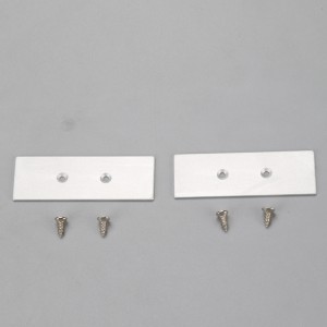 To sidebelysning aluminium LED profiler til flex LED, LED profil aluminium 2 sidebelysning til LED båndlamper