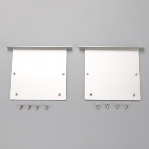 76X76 profil for LED lampe LED profil lysprofil aluminium LED indirekte belysning