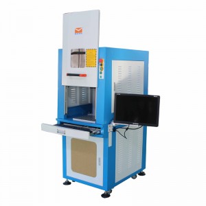 Lukket fibermærkningsmaskine