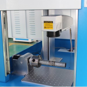 Lukket fibermærkningsmaskine