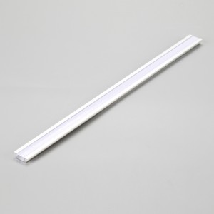 Mælkeafdækning og endehætte aluminiumsprofil til LED lysbjælke