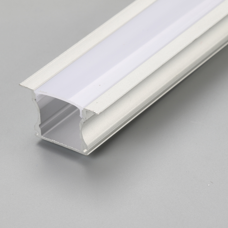 Lineær belysningsarmatur i H-form aluminiumprofil LED-strimmellys med diffuserdæksel