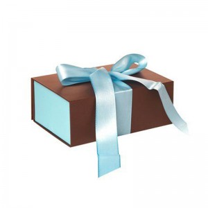 genanvendt tilpasset hårdt karton magnetisk lukning gavepapir kasser med silkeindsats