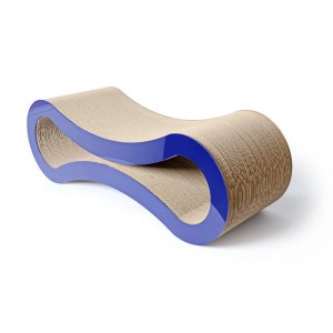 2018 Ebay hot sale Cat Furniture Skrabning Cat Scratcher Karton / katte ridse mat / stor cat scratcher