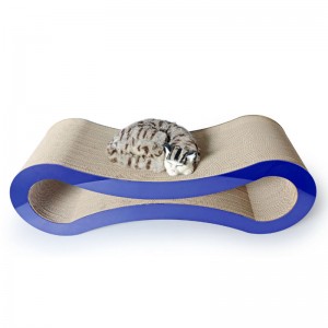 2018 Ebay hot sale Cat Furniture Skrabning Cat Scratcher Karton / katte ridse mat / stor cat scratcher