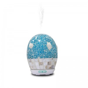 Aromaterapi 2018 ny opfindelse mosaikskalglas aromadiffusor