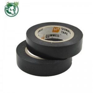 PVC sort elektrisk tape 6mm * 18m