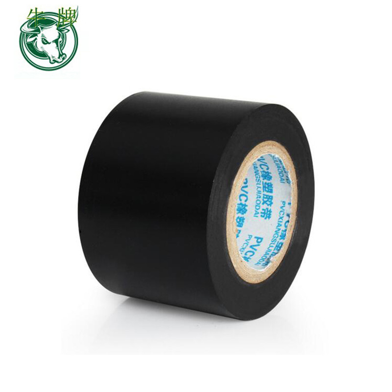 PVC-isolering elektrisk tape sort klæbebånd i høj kvalitet