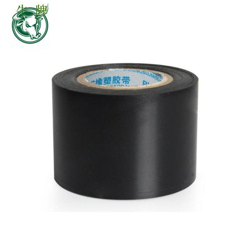 PVC-isolering elektrisk tape sort klæbebånd i høj kvalitet