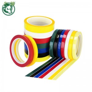 Anti-aging mylar polyester film sort polyester tape til Power Switch