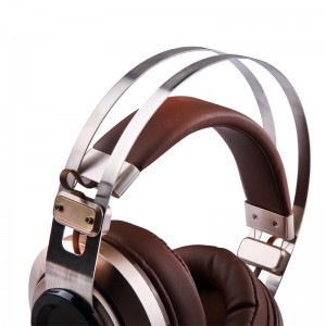 2018 PRO metallisk gaming headset 7.1 støjdæmpning med vibrationsteknologi