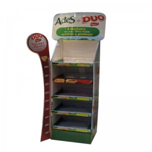 Soft drinkpapir Display Karton Display Stand