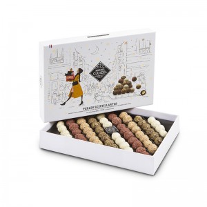 Online shopping T-shirt papiremballage æske