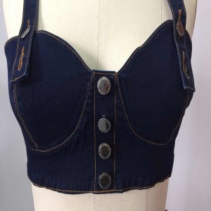 Denim bralet WS321