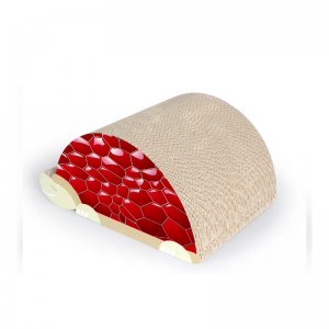 2018 Amazon Hot Sale Bølgepap Katteseng / Katteskrab legetøj / Cat Scratcher Board