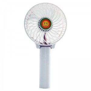 hot salg foldbar håndholdt bærbar elektrisk ventilator med USB-linje