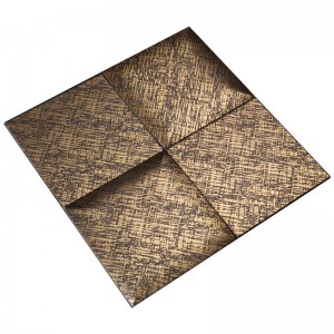 Ancient cooper 3d bagside-vægindretning til hotel