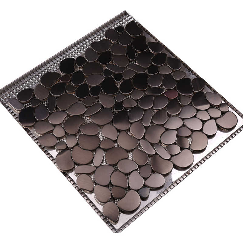 Matt 304 Rustfrit stål uregelmæssigt mosaikfliser
