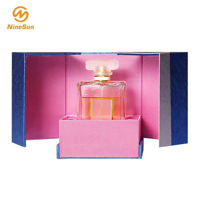 Høj kvalitet parfume håndlavet olie opbevaringsboks gaveæske Kraftpapir parfume opbevaring gavepakke papkasse pakning