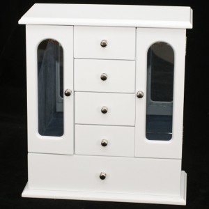 Traditionel træ-smykkeskrin