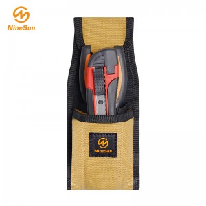 Khaki Blue Canves Tang knive Holder Tool Pouch til små job