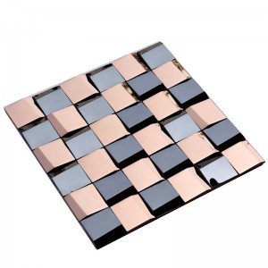 Farverige 3-dimensionelle mosaikfliser til dekoration HSW-18188