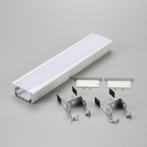 Lineært hus LED indbygget belysning LED-strip aluminiumsprofil