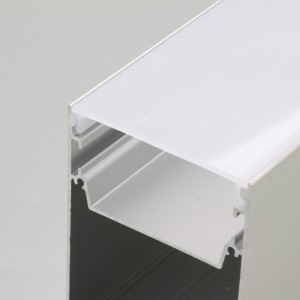 Ekstruderet U-kanal LED-strips lineær profil